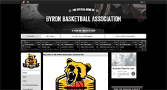 Desktop Screenshot of byronbasketballassociation.com